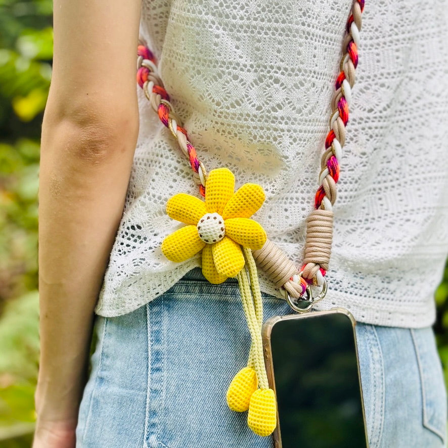 Cabuné | The Sakura Haze Artisan Phone Lanyard