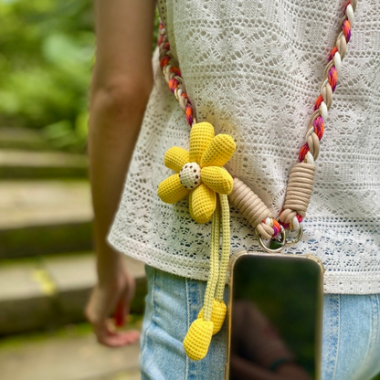 Cabuné | The Sakura Haze Artisan Phone Lanyard