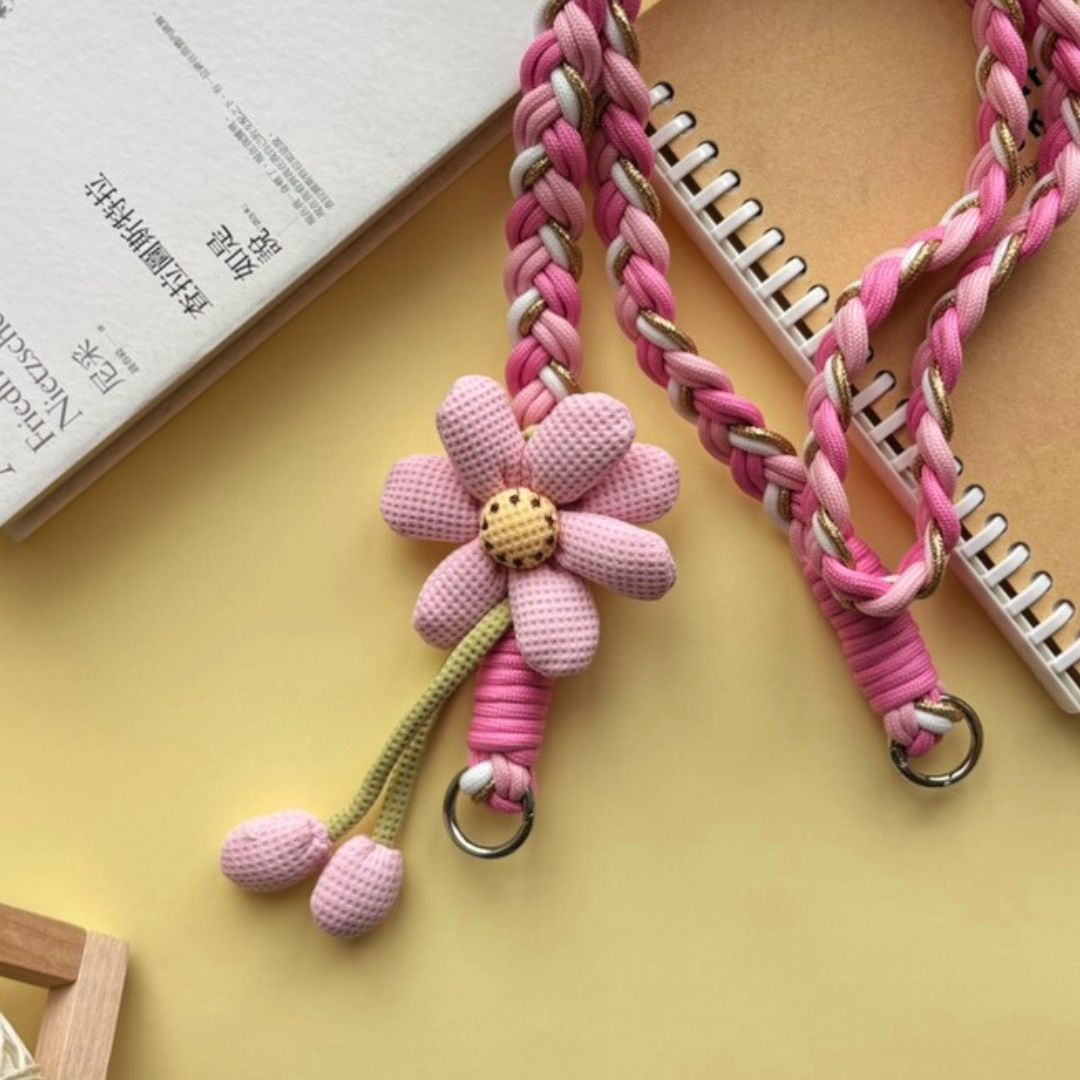 Cabuné | The Sakura Haze Artisan Phone Lanyard